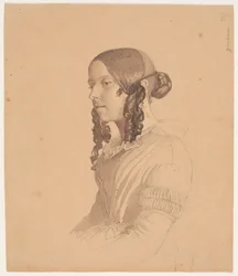 Dameportret (Helene v. Germadt)
