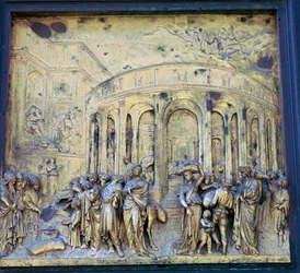 Detail van de Paradijsdeuren