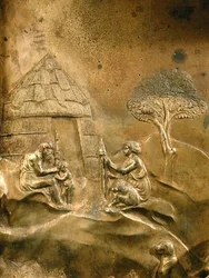 Het verhaal van Kaïn en Abel (detail)