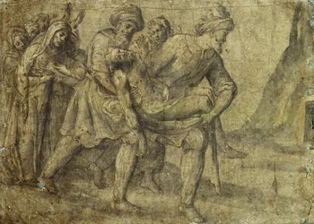 Christus naar het Graf Gedragen