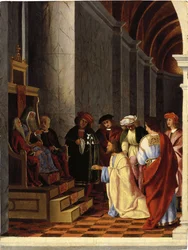 Sint Jozef voor de Hogepriester