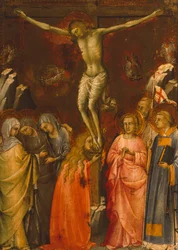 Kruisiging, door Lorenzo Monaco (circa 1370-1425)