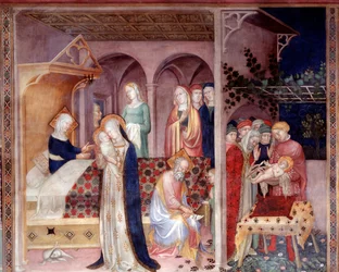 Geboorte van Sint Johannes de Doper en besnijdenis