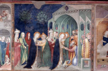 Het bezoek van Maria aan Sint-Elizabeth en Sint-Zacharias