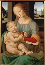 Madonna (schilderij op hout)