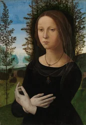 Portret van een jonge vrouw, ca. 1490-1500