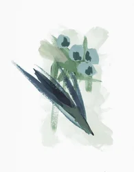 Abstract: Blauwe bloemen