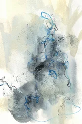 Abstract Blue Flow