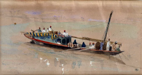 Boot op de Nijl