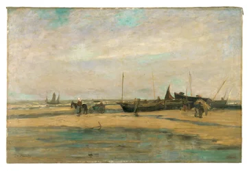 Zeegezicht bij De Panne