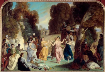 De dans van de Muzen