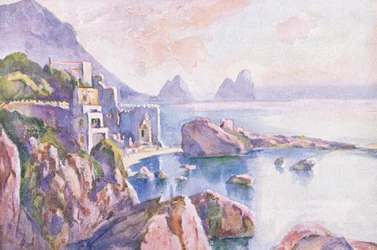 Het eiland Capri, uit Hutchinsons Pittoresk Europa gepubliceerd door Hutchinson & Son, ca. 1930
