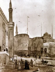 Ingang van de stad, Caïro, Egypte, 1928