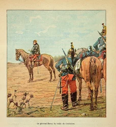Generaal Barry aan de vooravond van de Slag bij Coulmiers, november 1870