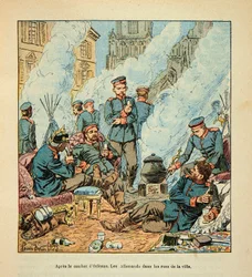 De Duitsers bezetten de stad Orleans op 11 oktober