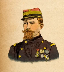 De Oostelijke Armee van Eugene Sergeant, bekend als Grenest, geïllustreerd door Louis Bombled: Portret van Generaal Cremer
