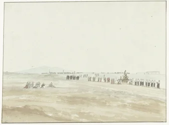 Processie in de omgeving van Cerignola (Voyage en Italie, en Sicile et à Malte - 1778)