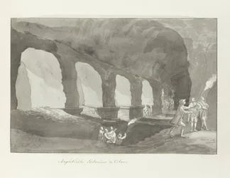 Souterrain van het amfitheater van Catanië