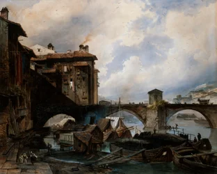 De haven van Lyon