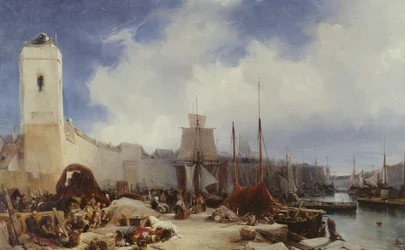 De haven van Duinkerken, 1831