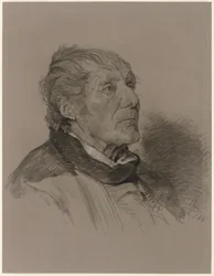 Portret van een oude man