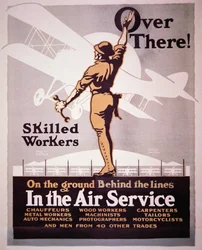 Amerikaanse rekruteringsposter voor de Luchtmacht