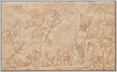 Venus bij de smidse van Vulcanus
