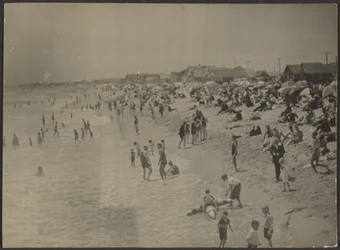 [Strandscène].