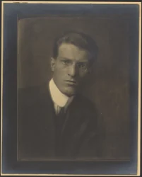 [Portret van een man met hoge kraag]