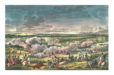Slag bij Mont-Saint-Jean, bekend als Waterloo, 18 juni 1815, ca. 1850
