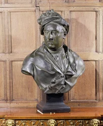 Buste van George Frederick Handel (1685-1759) (gips)