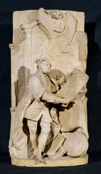 Modello voor het monument voor George Frederick Handel in Westminster Abbey, ca. 1760