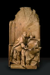 Modello voor het monument voor George Frideric Handel in Westminster Abbey