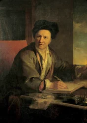Portret van Bernard Le Bouyer (Le Bovier) de Fontenelle (1657-1757)