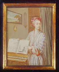 Portret van Brook Taylor (1685-1731) 1720