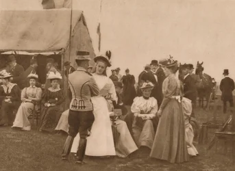 Bijeenkomst buiten, 1937