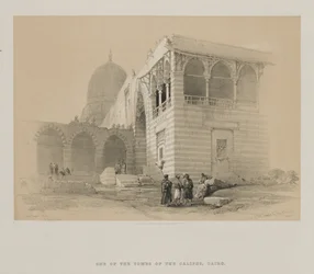 Egypte en Nubië, Deel III: Een van de graven van de Kaliefen, Caïro, 1848