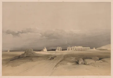 Egypte en Nubië: Deel II - Nr. 8, Ruïnes van het Memnonium, Thebe