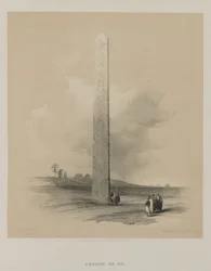 Egypte en Nubië, Deel II: Obelisk van Heliopolis, 1848