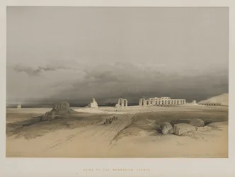Egypte en Nubië, Deel II: Ruïnes van Memnonium, Thebe