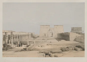 Egypte en Nubië, Deel I: Grote toegang tot de tempel van Philae, Nubië