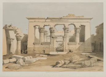 Egypte en Nubië, Deel I: Portiek van de tempel van Kalabshe