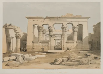 Egypte en Nubië, Deel I: Portiek van de Tempel van Kalabshe