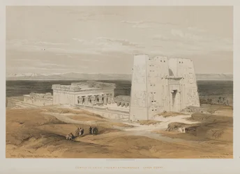 Egypte en Nubië, Deel I: Tempel in Edfou, Oud Apollinopolis, Opper-Egypte