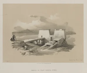Egypte en Nubië, Deel I: Tempel van Wady Saboua, Nubië