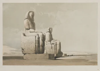 Egypte en Nubië, Deel I: Thebe, 1846