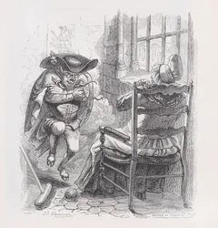 De Kleine Rode Man uit De Volledige Werken van Béranger, 1836