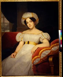 Portret van prinses Natalya Stepanovna Golitsyna, geboren gravin Apraksina (1794-1890)