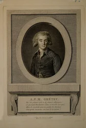 Portret van de componist André Ernest Modeste Grétry 1741-1813, 1786