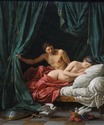 Mars en Venus Allegorie van Vrede, 1770
